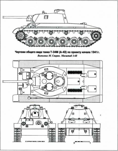 Эволюция средних танков в 1942-1943 годах в СССР. Т-43