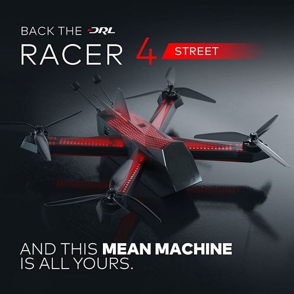 Drone Racing League предлагает скоростной дрон Racer4 за 599 долларов 