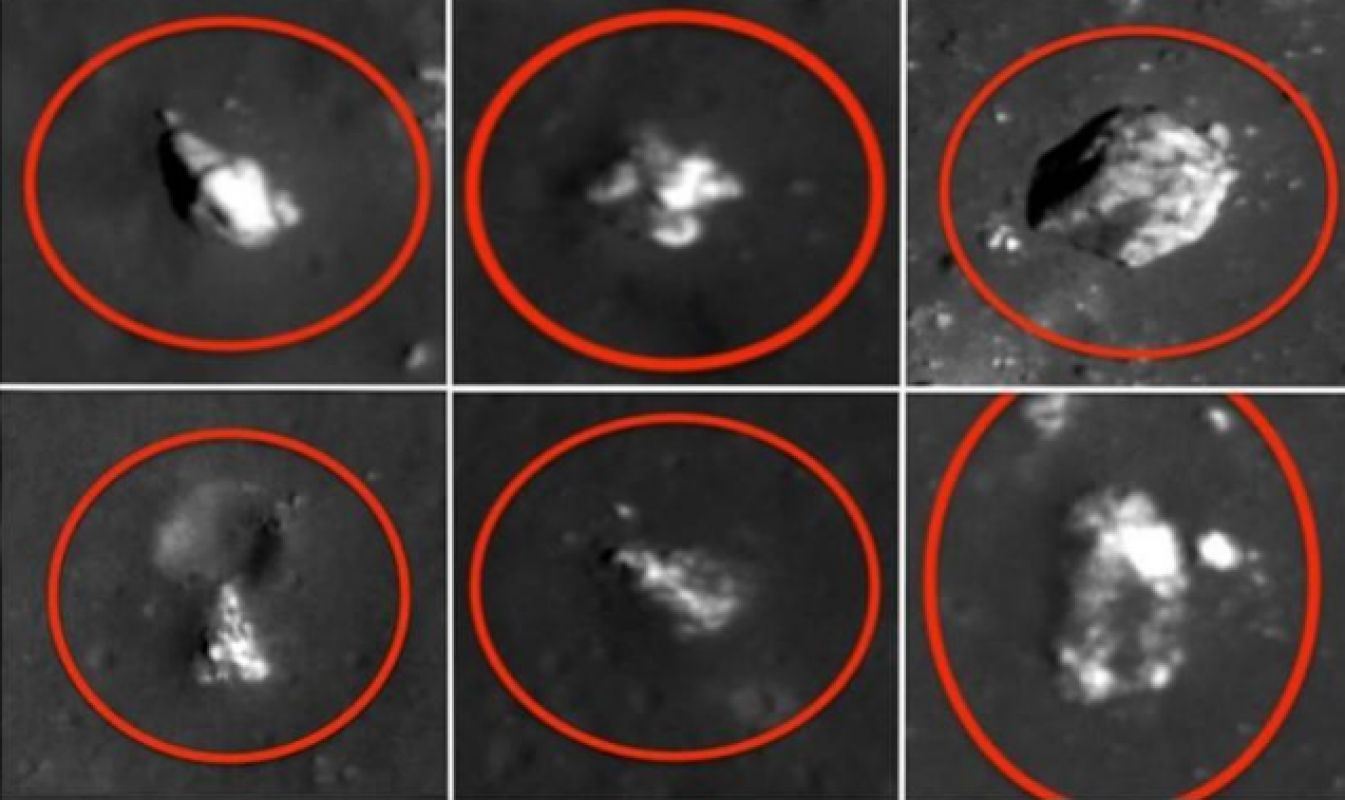 Учёные в шоке: На Луне обнаружили десятки странных объектов