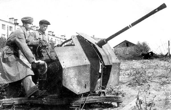 Малокалиберная зенитная артиллерия советских линкоров. 70-К