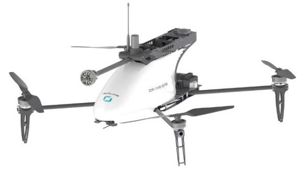 Время полета модифицированного дрона Heliplane от Drone Volt составляет 60 минут